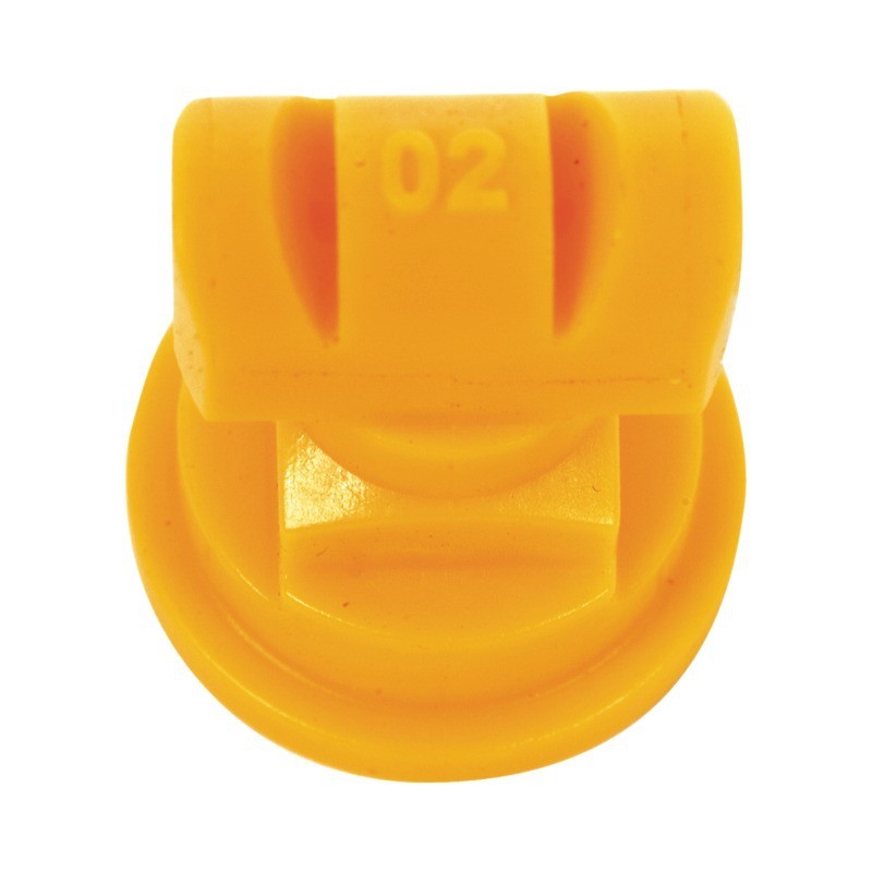 BUSE TEEJET DOUBLE JET PLAT TTJ60 110 02 VP JAUNE POLYMERE