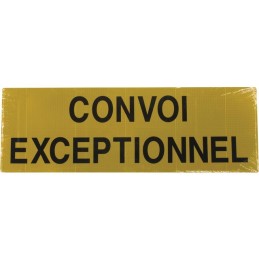 PANNEAU CONVOI EXCEPTIONNEL RETROREFLECHISSANT 1200X400