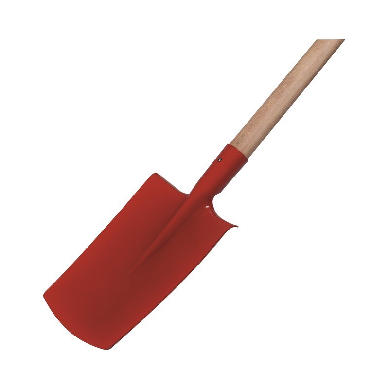 Bèche française 28 cm avec manche 100 cm