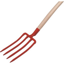 FOURCHE À BÊCHER 4 DTS 27CM DOUILLE A/MANCHE