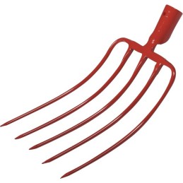 FOURCHE A FUMIER 5 DENTS SANS MANCHE