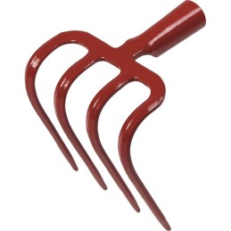 Croc à bêcher à douille 210 mm 4 dents triangle