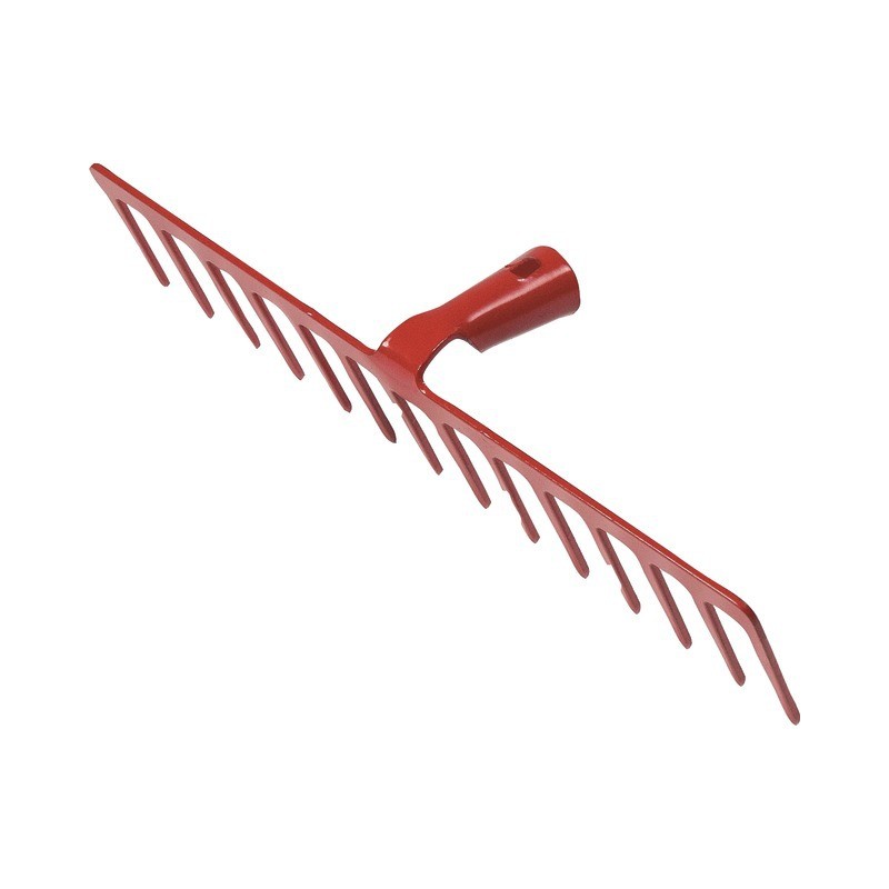 RÂTEAU FORGÉ 14 DENTS DROITES SANS MANCHE