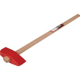 MASSE 4KG AV/TAILLANT 5,5CM MANCHE BOIS 90CM