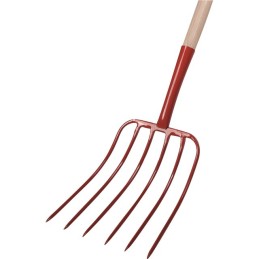 Fourche à maïs 6 dents avec manche