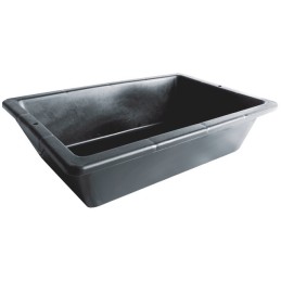 AUGE 12 LITRES PLASTIQUE NOIR