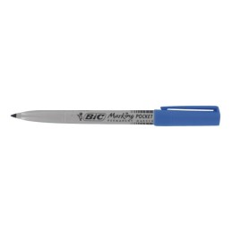 MARQUEUR PERMANENT BLEU POINTE FINE OGIVE BIC