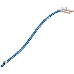 Manche pour faux avec poignées réglables