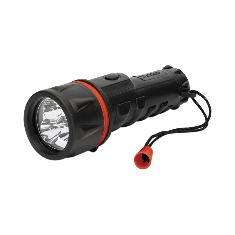 LAMPE TORCHE CAOUTCHOUC 3 LED