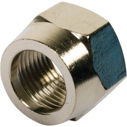 ECROU LAITON G 3/8" D.15R