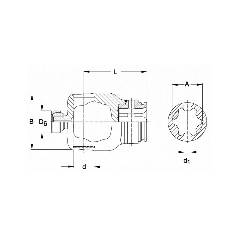 MACHOIRE GA 80° CR36X89/32x106 TUBE ETOILE 37X51