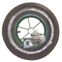 ROUE GONFLABLE DIA 400 BROUETTE 2 ROUES