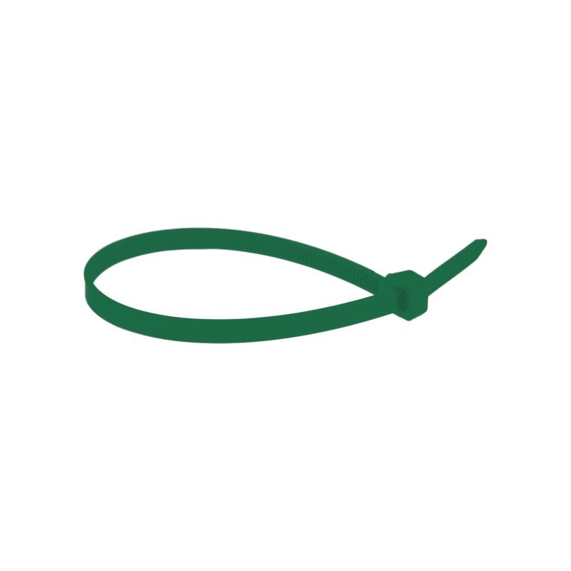 COLLIER NYLON 4,8X280 MM VERT SACHET DE 100