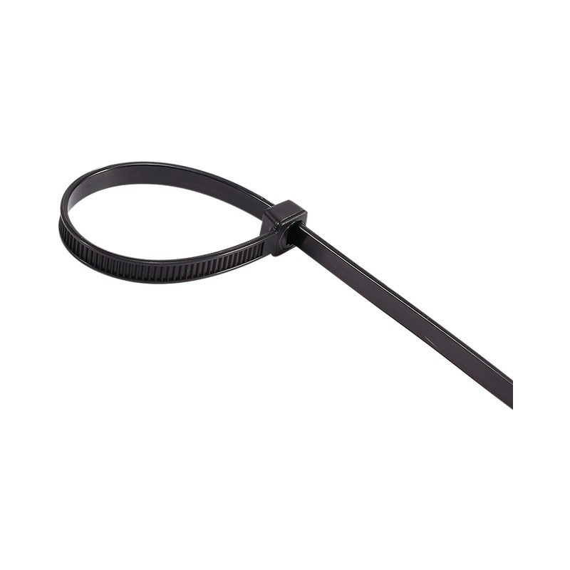 SACHET DE 100 LIENS DE SERRAGE 550X9 NOIR