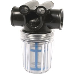 FILTRE EN LIGNE PRESSION TRANSPARENT 1/2" GAZ(F)50 MESCH