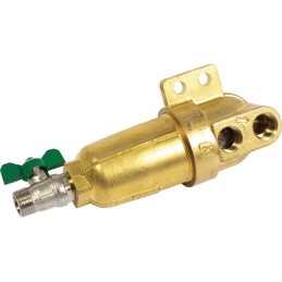 FILTRE EN LAITON 2-2 GAZ 1/2" 80