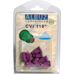 BUSE ALBUZ CVI 110 025 VIOLET BLISTER DE 8
