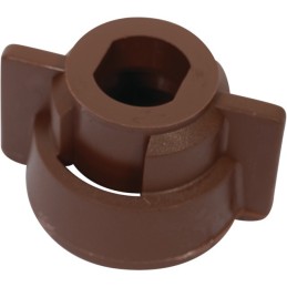 ECROUS ATTACHE RAPIDE MARRON