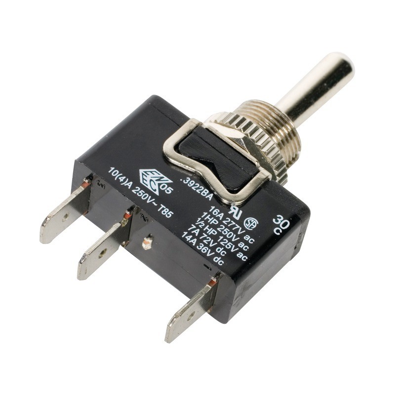 INTERRUPTEUR A LEVIER UNIPOLAIRE (ON) OFF (ON)