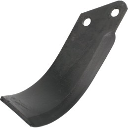 LAME DE FRAISE HELICOIDALE 60X6 EA42 T12,5 GAUCHE TYPE PERUGINI