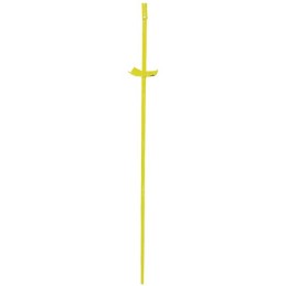 PIQUET A PLAQUE 1M20 FER LISSE