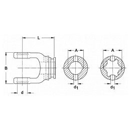 MACHOIRE TUBE ETOILE S5 47X61 CR50X118