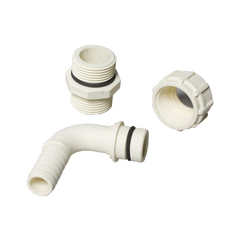 RACCORD TOURNANT 90° + UNION