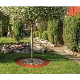 CONTOUR D'ARBUSTES 60 CM ROUILLE POUR ROBOTS DE TONTE