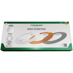 CONTOUR D'ARBUSTES 60 CM ZINC POUR ROBOTS DE TONTE