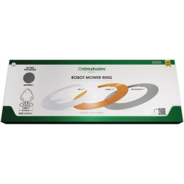 CONTOUR D'ARBUSTES 90 CM GRIS GRAPHITE POUR ROBOTS DE TONTE