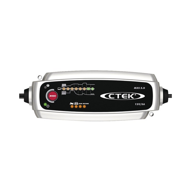 CHARGEUR CTEK MXS 5.0 NEW 12V - 0.8 & 5A