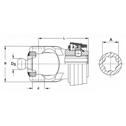 MACHOIRE GA 1"3/8 6C CR27X75/24X91 ASGE