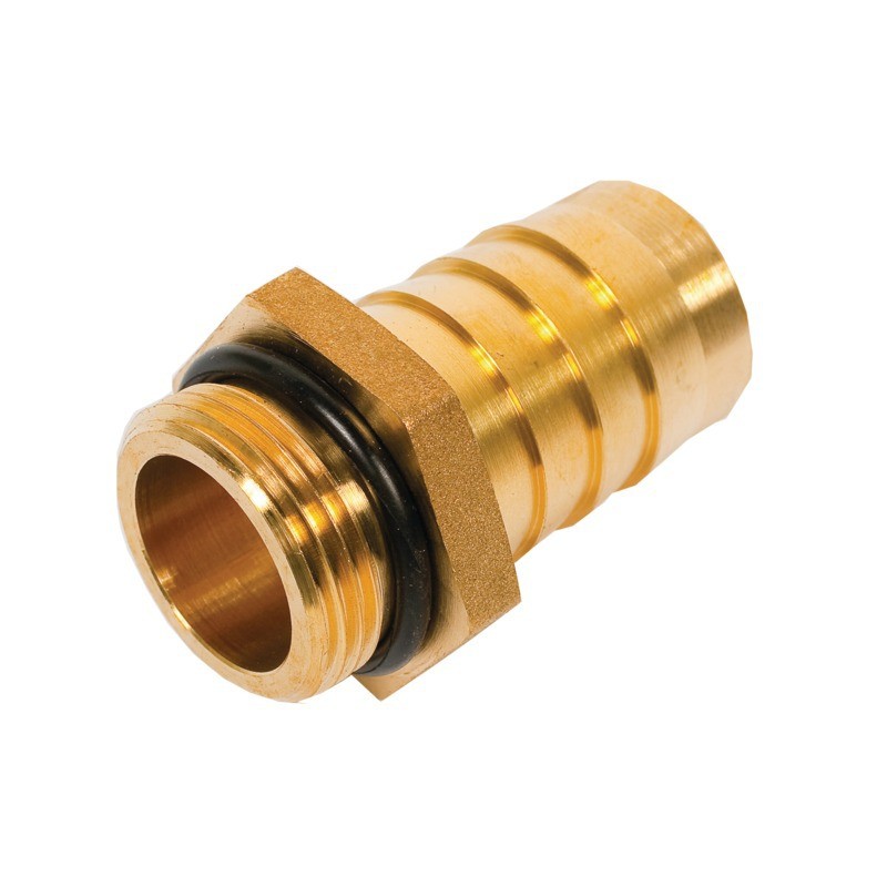 RACCORD LAITON CANNELE M3/4" X 25 MM AVEC JOINT TORIQUE