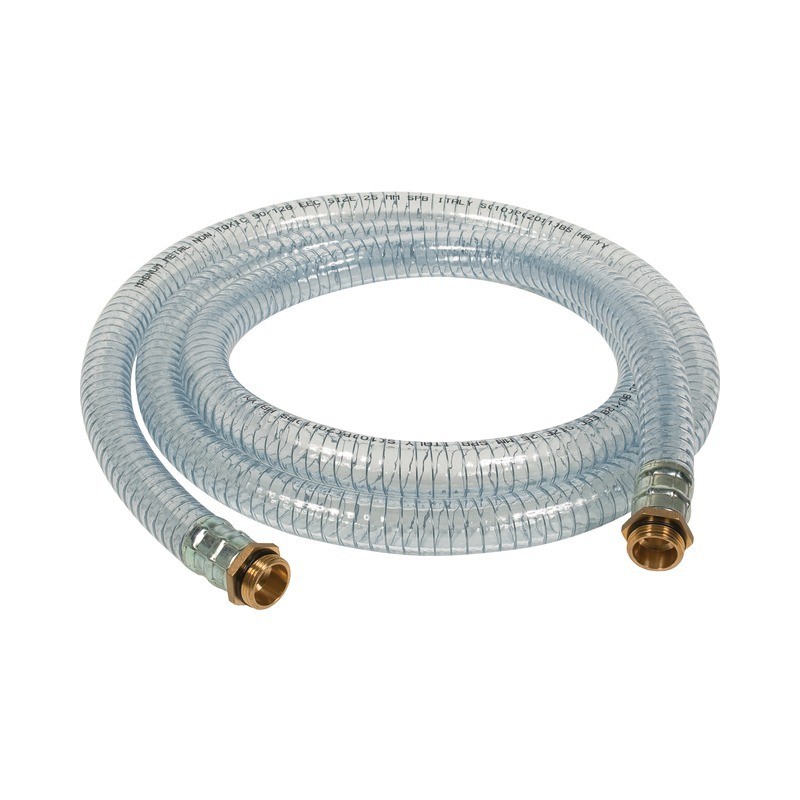 FLEXIBLE ASPIRATION PVC GASOIL HUILE 3M D25MM RACC1 PIUSI