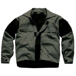 VESTE DUOTONE 100% coton OLIVE NOIR TAILLE M