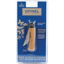 BLISTER COUTEAU OPINEL INOXYDABLE N°07