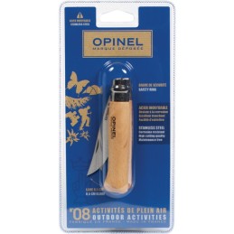 BLISTER COUTEAU OPINEL INOXYDABLE N°08