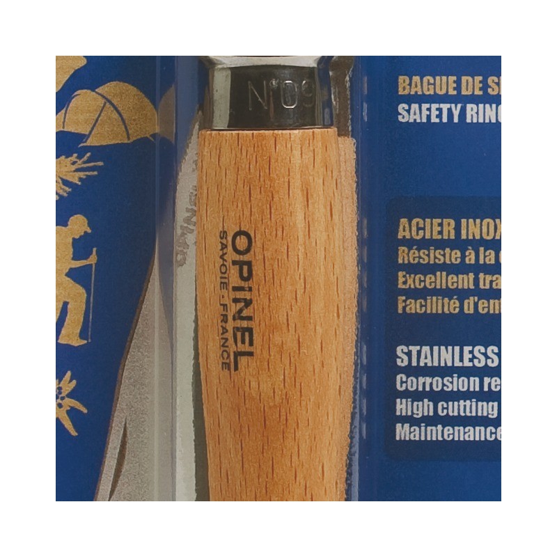 BLISTER COUTEAU OPINEL INOXYDABLE N°09