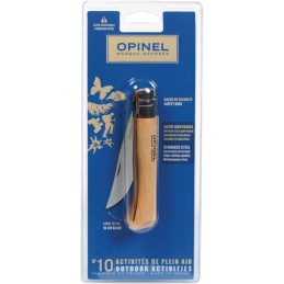 BLISTER COUTEAU OPINEL INOXYDABLE N°10