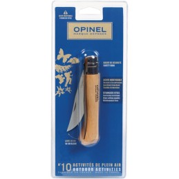 BLISTER COUTEAU OPINEL INOXYDABLE N°10