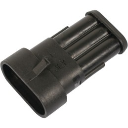 CONNECTEURS ETANCHE FEMELLE 3 VOIES AMP SUPERSEAL 1,5MM BOITE DE 10