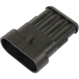 CONNECTEURS ETANCHE FEMELLE 4 VOIES AMP SUPERSEAL 1,5MM BOITE DE 5