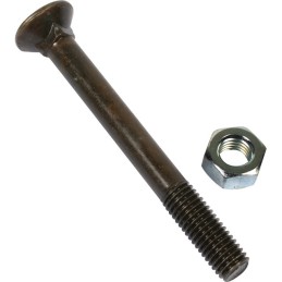 BOULON TETE FRAISEE COLLET CARRE 12X110 10.9 BOITE DE 50