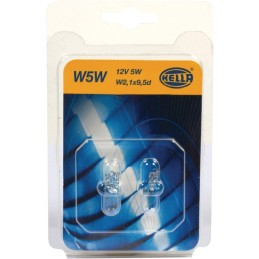 BLISTER 2 AMPOULES WEDGE HELLA W5W