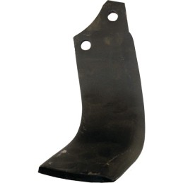 LAME DE FRAISE HELICOIDALE 80X8 EA56 T14,5 GAUCHE TYPE MASCHIO