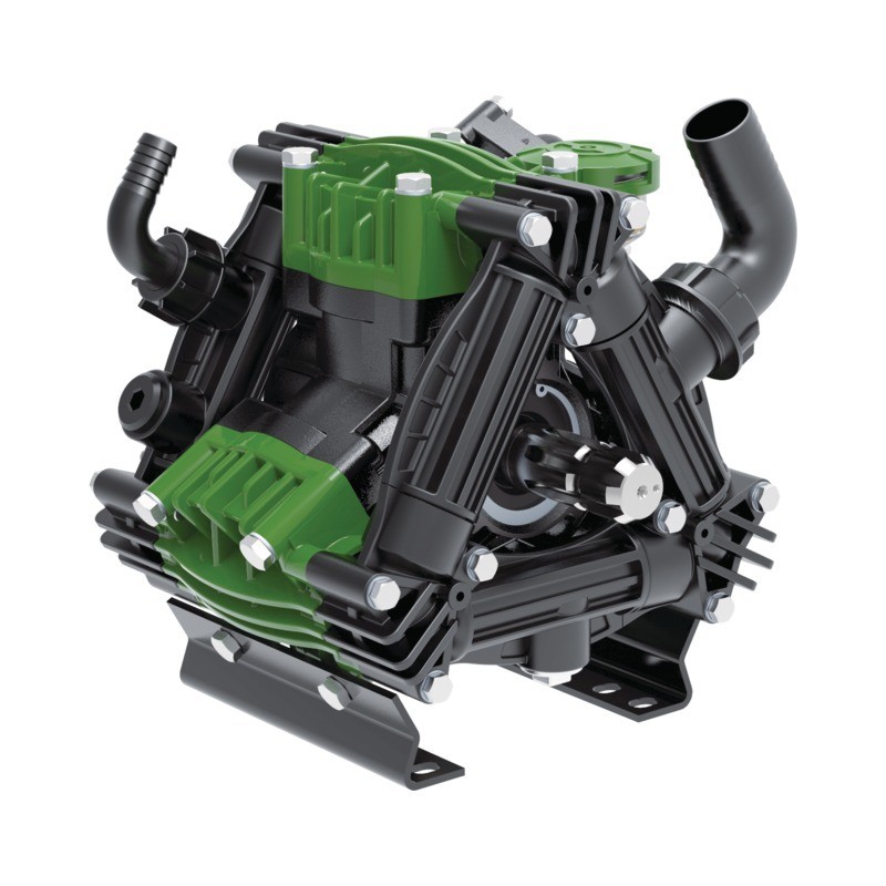 POMPE PULVERISATEUR BASSE PRESSION UDOR ZETA 120 3 PISTONS 116 L/MIN 20 BAR ARBRE DOUBLE 1''3/8Z6