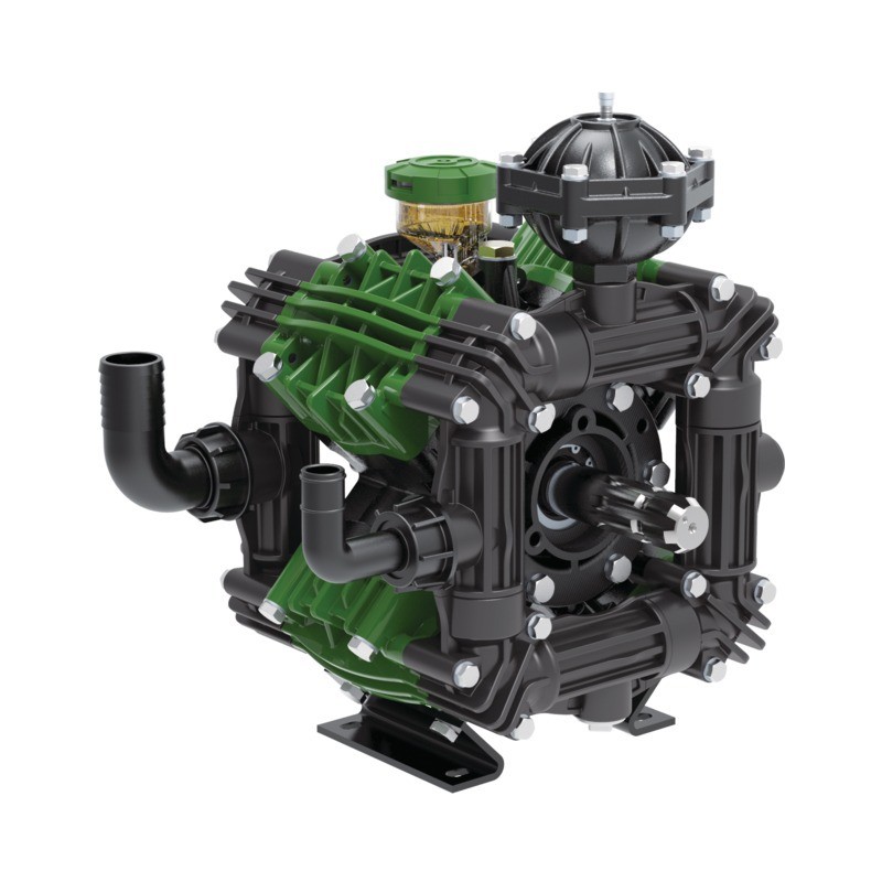 POMPE PULVERISATEUR BASSE PRESSION UDOR ZETA 170 4 PISTONS 170 L/MIN 20 BAR ARBRE SIMPLE 1''3/8Z6