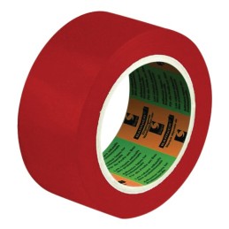 ADHESIF SIGNALISATION ROUGE 50X33M EP 0,16 MM BARNIER 2721