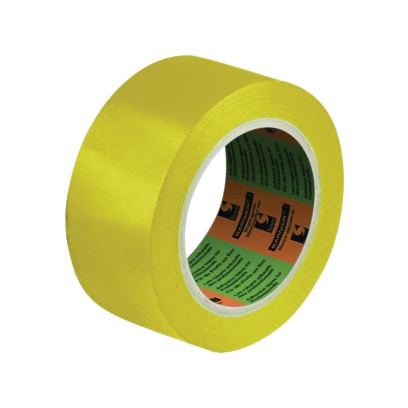ADHESIF SIGNALISATION JAUNE 50X33M EP 0,16 MM BARNIER 2721