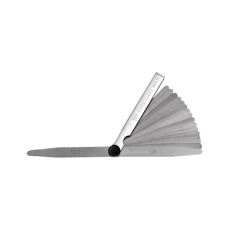 JAUGE D'EPAISSEUR METRIQUE A BOUT POINTU 4/100 A 100/100 FACOM